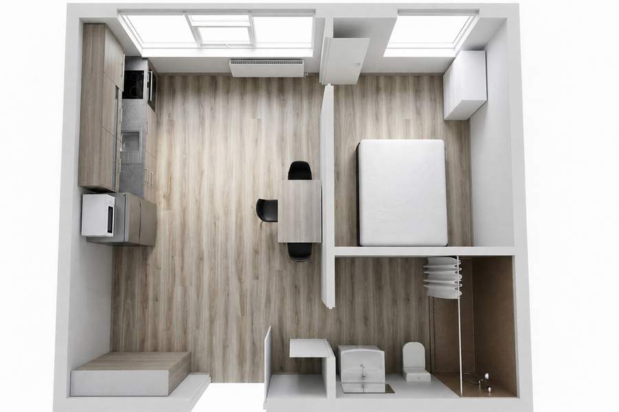 Two room apartment